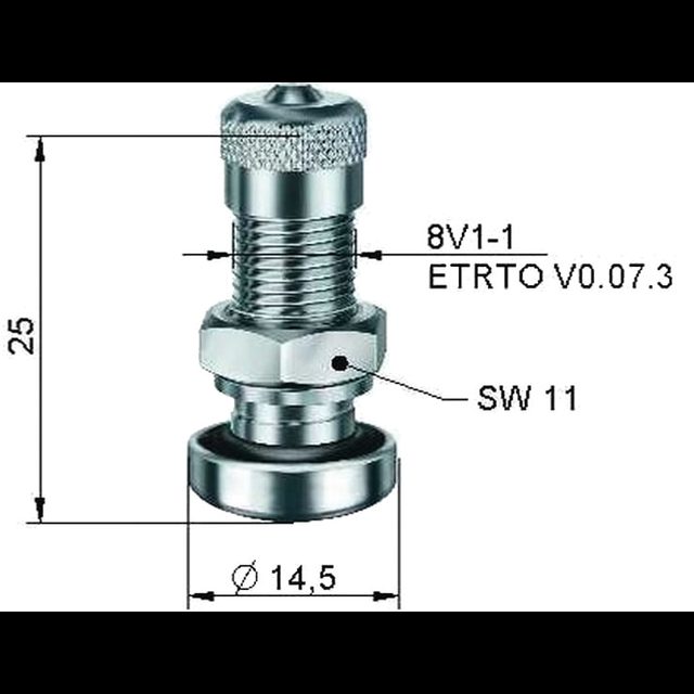 Iwata N 080 1 roestvrijstalen ventiel, 0,35 mm, naaldventiel, luchtdrukventiel, NEO CN